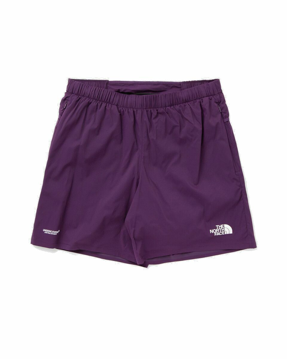 Photo: The North Face X Undercover Trail Run Utility 2 In 1 Shorts Purple - Mens - Sport & Team Shorts