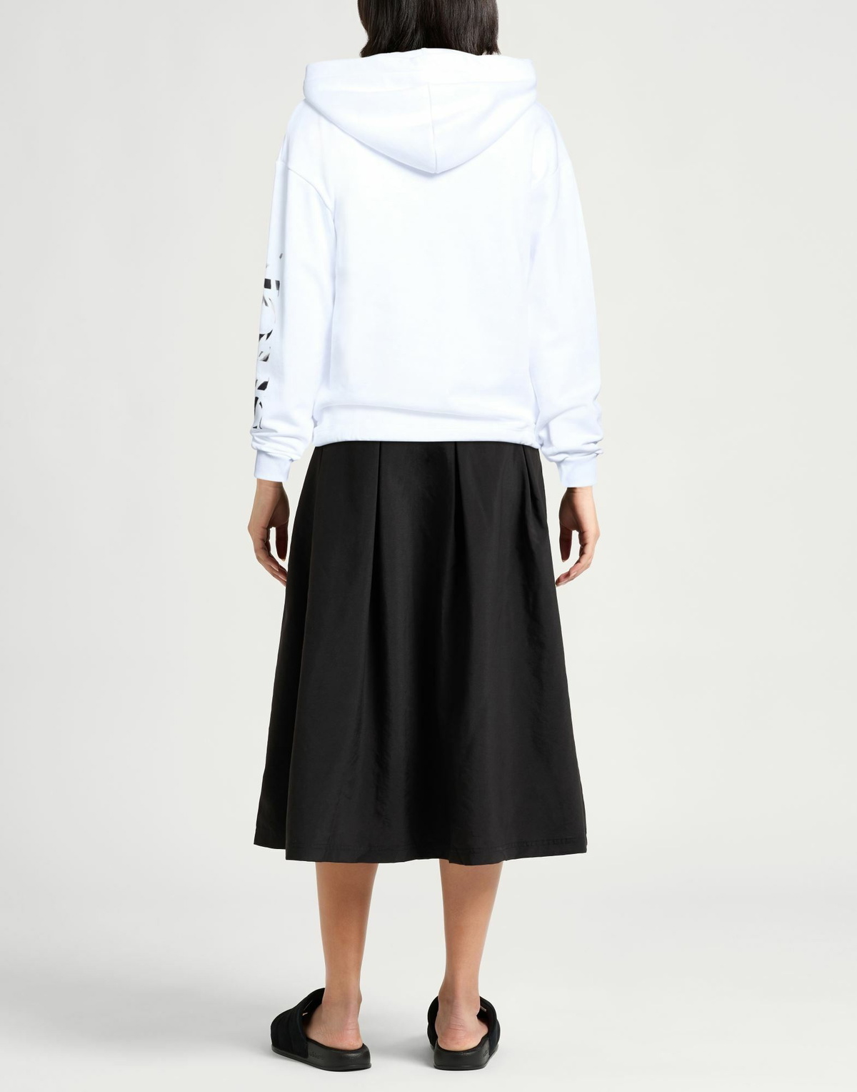Shoe Womens Sweatshirt in White