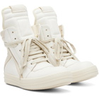 Rick Owens Off-White Tower Geobasket Sneakers