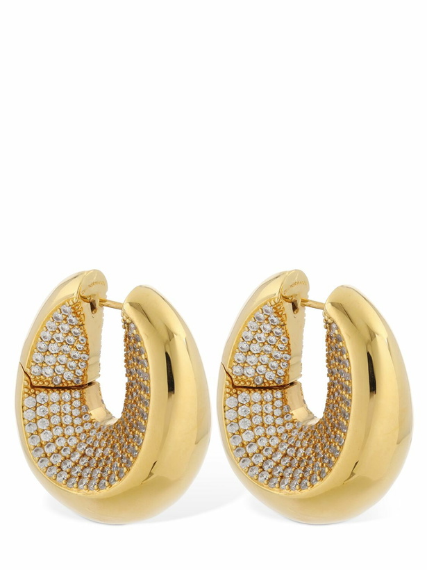 Photo: ZIMMERMANN Carved Pavé Hoop Earrings