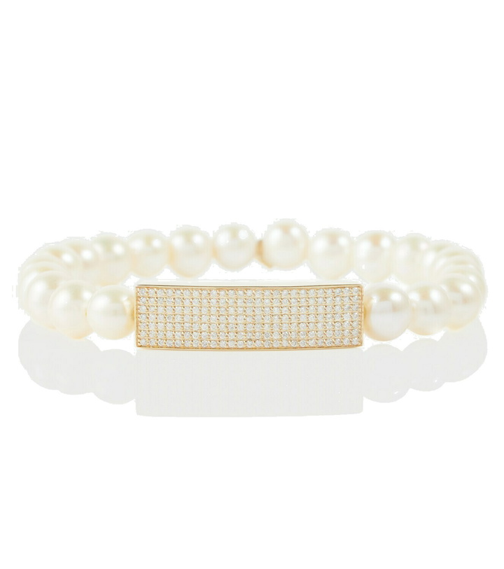 Photo: Sydney Evan 14kt gold bracelet with pearls