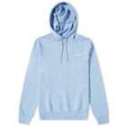 A.P.C. Men's Item Logo Hoody in Blue