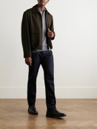 Incotex - Incotex Slim-Fit Cashmere and Silk-Blend Polo Shirt - Gray