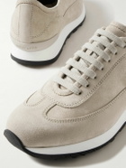 John Lobb - Foundry II Suede Sneakers - Neutrals
