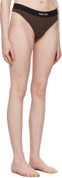 TOM FORD Brown Modal Signature Thong