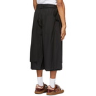 Craig Green Black Layered Track Shorts