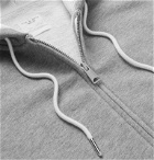 rag & bone - Loopback Cotton-Jersey Zip-Up Hoodie - Gray