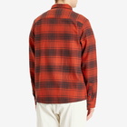 Patagonia Men's Fjord Flannel Shirt in Cascade Burnished Red