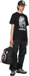 BAPE Black & Grey Color Camo 'By Bathing Ape' T-Shirt