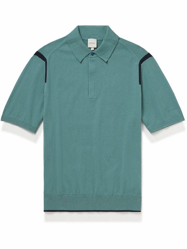 Photo: Paul Smith - Cotton Polo Shirt - Blue