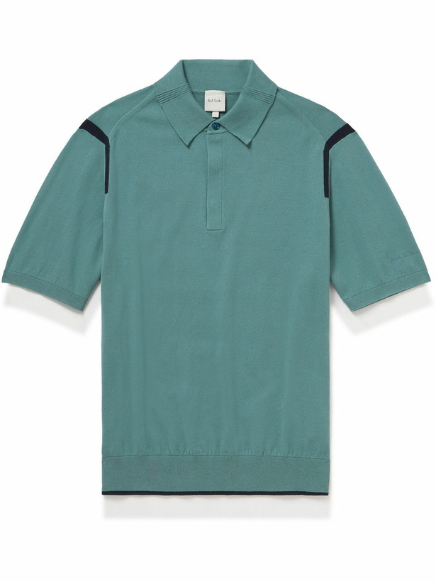 Photo: Paul Smith - Cotton Polo Shirt - Blue