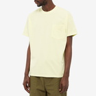 Advisory Board Crystals Men's Pocket T-Shirt in Yellow