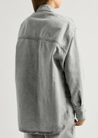 Petar Petrov Get Up Denim Shirt Grey Light