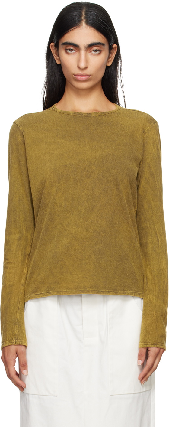 Gabriela Coll Garments Brown 87 Long Sleeve T-Shirt Gabriela Coll