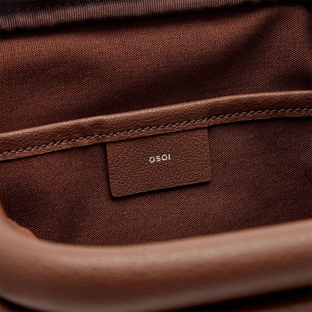 OSOI MINIBROT ブラウン OSOI Women's Mini Brot Bag in Pebble Mud Brown OSOI