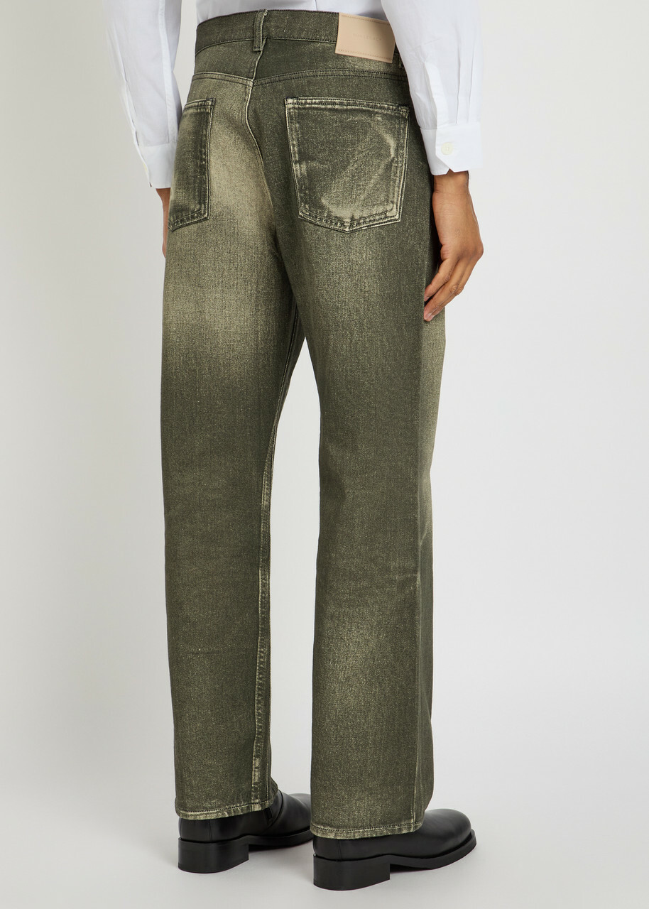 Our Legacy Third Cut Straight-leg Denim Jeans Black