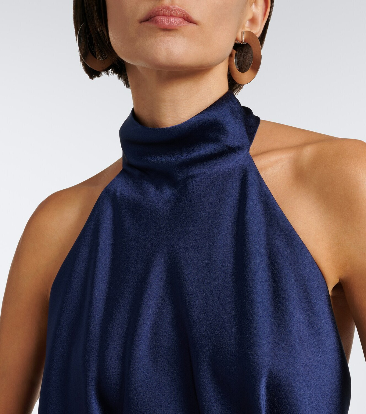 Stella McCartney Halterneck satin top