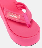 Coperni Platform thong sandals