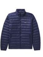 PATAGONIA - Quilted DWR-Coated Recycled Ripstop Down Jacket - Blue - S