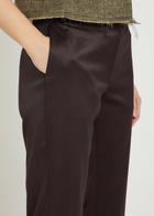 Our Legacy Poise Straight-leg Trousers Dark Brown