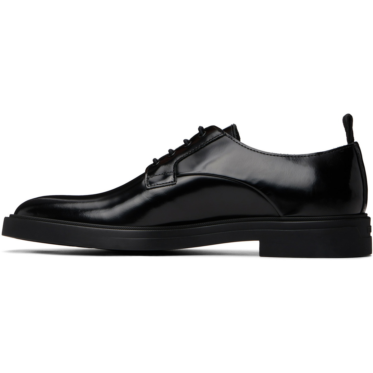 BOSS Black Embossed-Logo Derbys