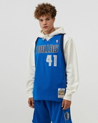 Mitchell & Ness Nba Swingman Jersey Dallas Mavericks 2010 11 Dirk Nowitzki #41 Blue - Mens - Jerseys