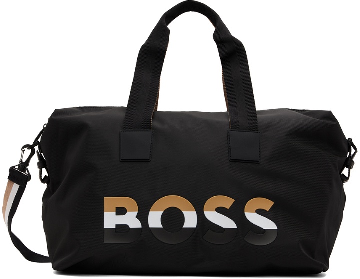 Photo: BOSS Black Logo Duffle Bag