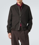 Zegna Linen bomber jacket