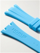 Horus Watch Straps - 20mm Rubber Integrated Watch Strap - Blue