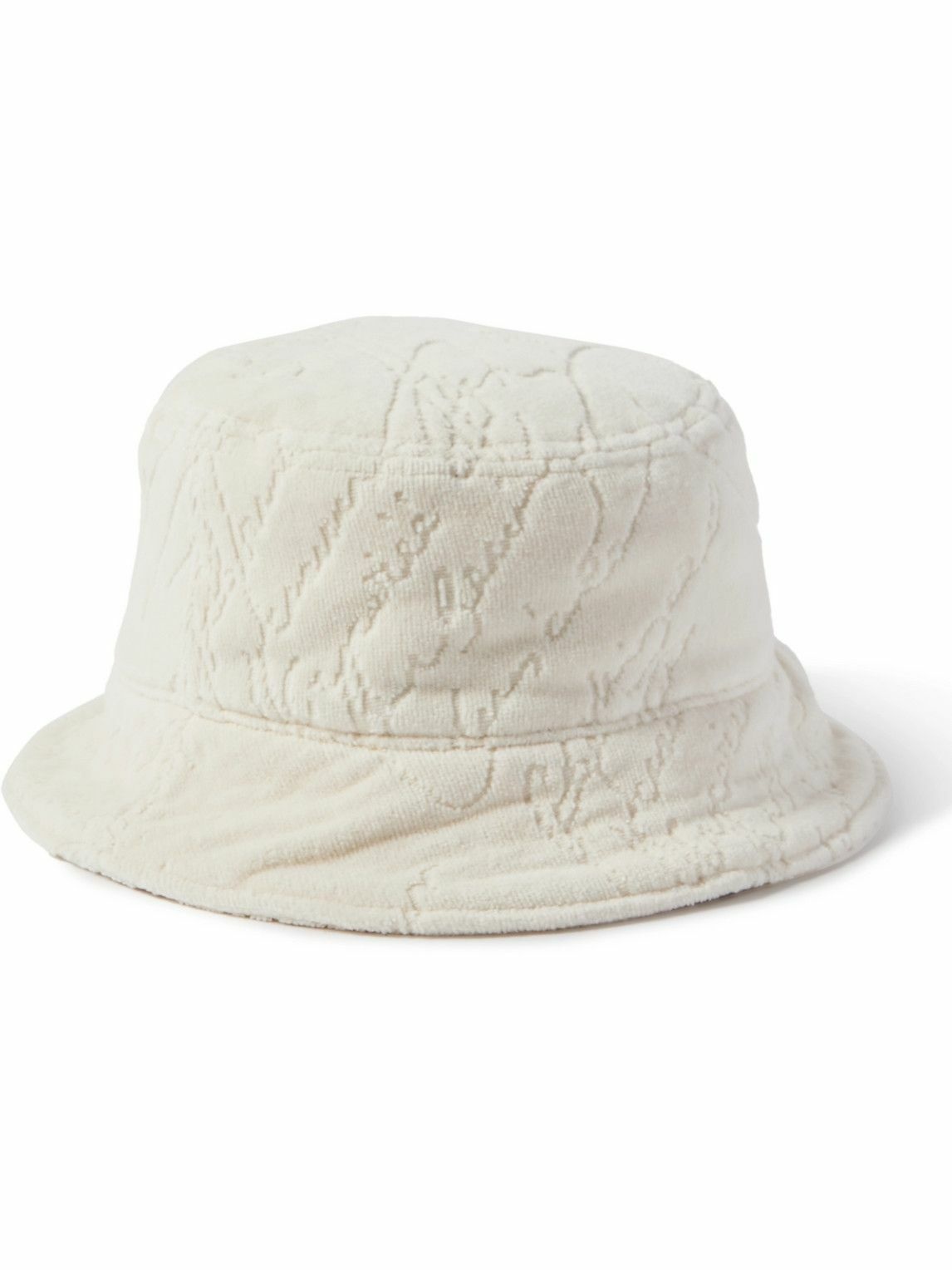 Berluti - Scritto Chenille-Jacquard Bucket Hat - Neutrals Berluti