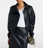 Vince Leather bomber jacket