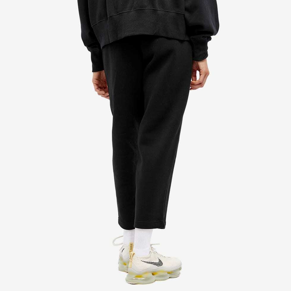 Nike WMNS Phoenix Fleece High-Rise Curve Pants Black - BLACK/SAIL