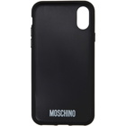 Moschino Black Max Magnets iPhone X Case