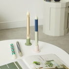 HAY Pattern Candle - Set of 4 in Cream/Dark 