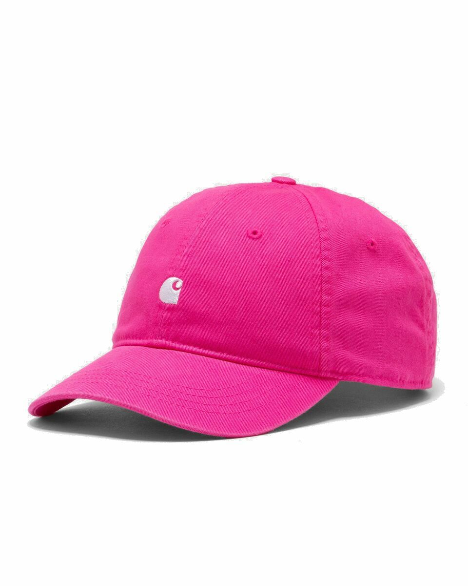 Photo: Carhartt Wip Madison Logo Cap Pink - Mens - Caps