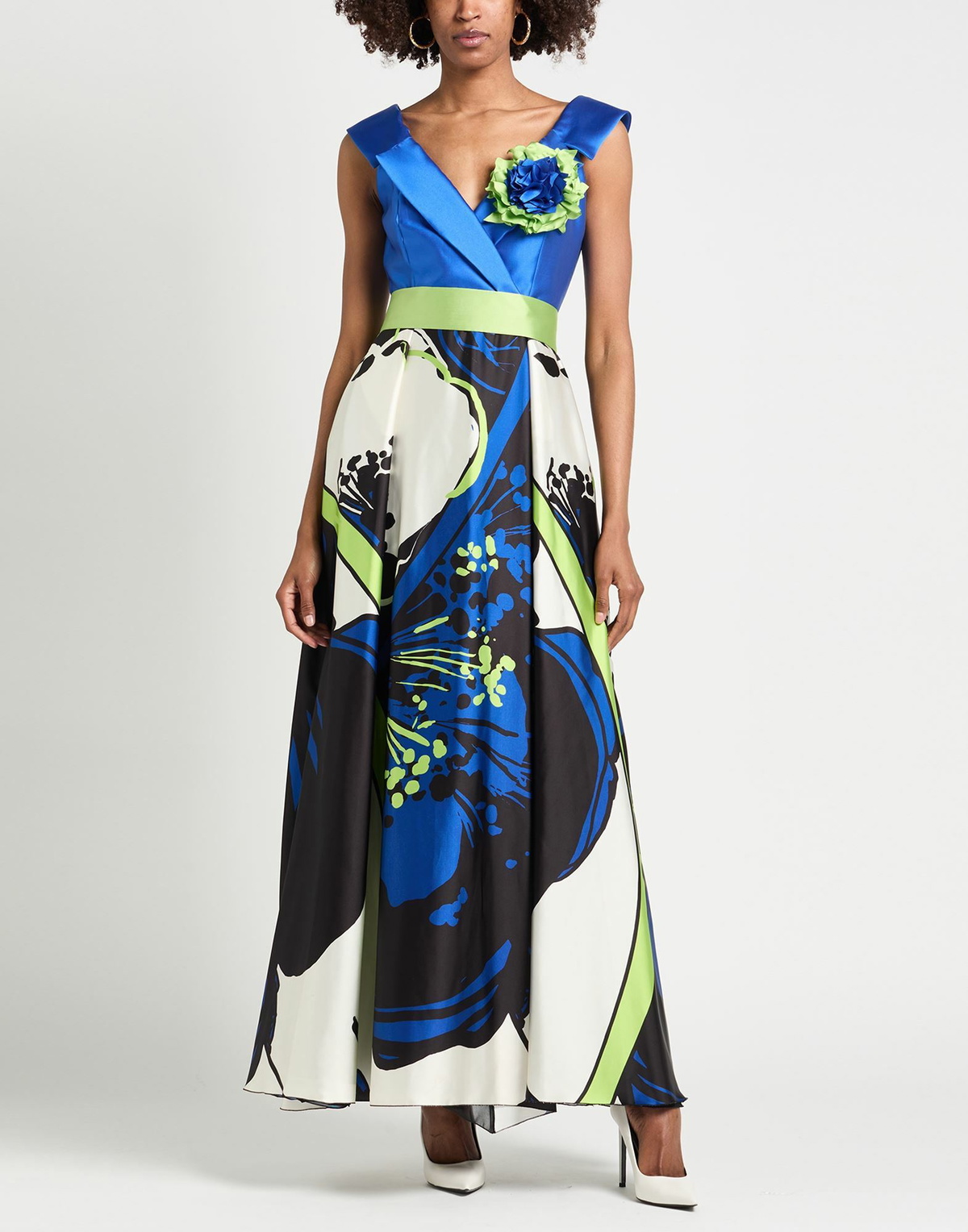 Camilla Womens Maxi dress in Blue