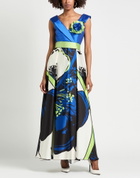 Camilla Womens Maxi dress in Blue