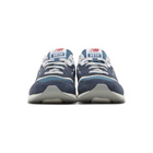 New Balance Navy and Blue 997H Sneakers
