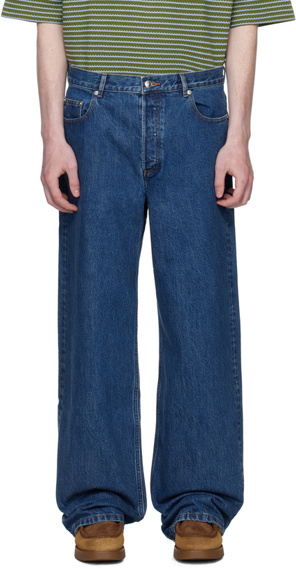 Photo: A.P.C. Blue Aaron Jeans
