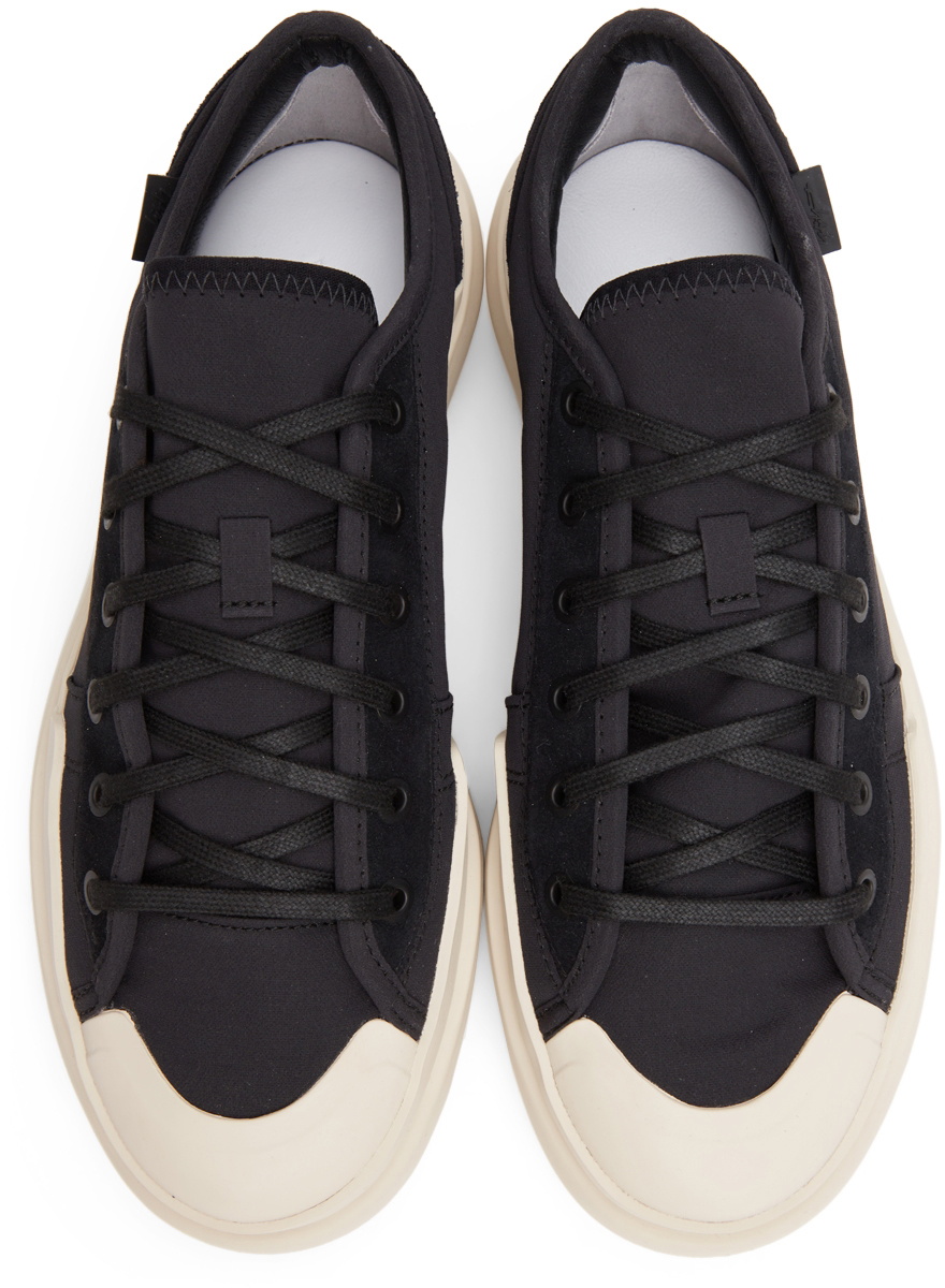 Y-3 Black Ajatu Court Low Sneakers Y-3