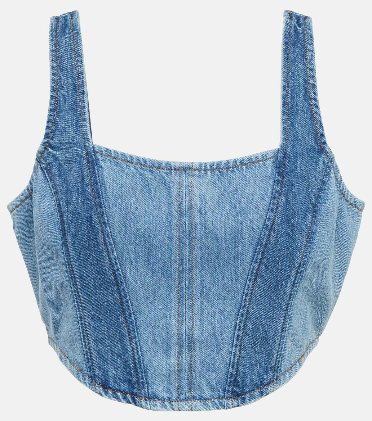 Frame - Denim corset top