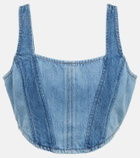 Frame - Denim corset top