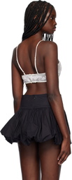 Bode White Middlemist Bra