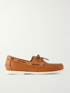 Polo Ralph Lauren - Merton Leather Boat Shoes - Brown