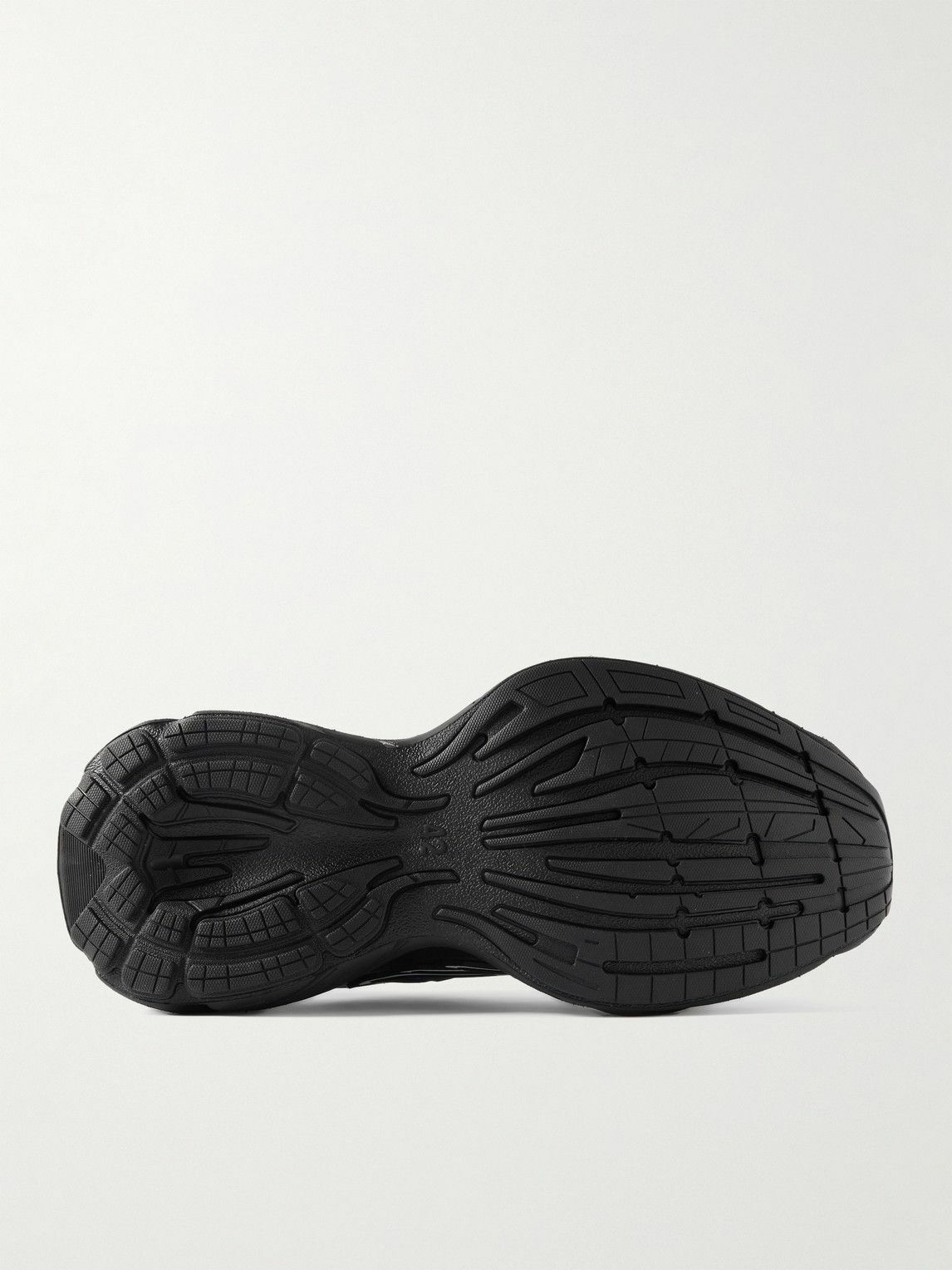 Balenciaga - Monday Leather Sneakers - Black