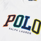 Polo Ralph Lauren Men's Multicolour Arch Logo T-Shirt in White