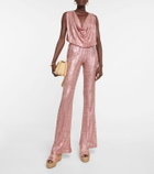 Missoni Mare Jacquard cowl neck jumpsuit