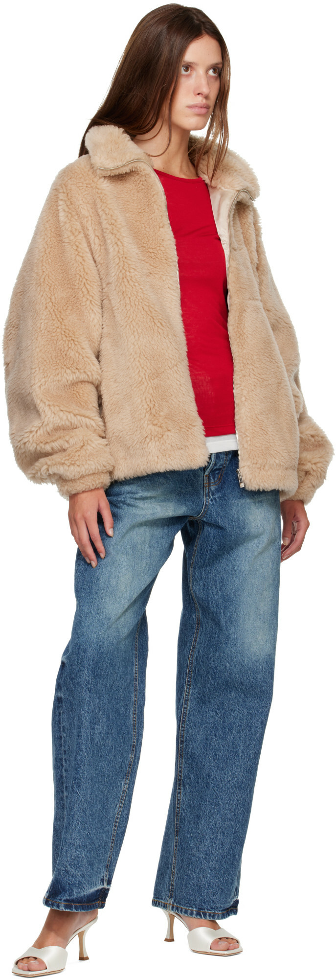R2W Blue Edric Straight Jeans