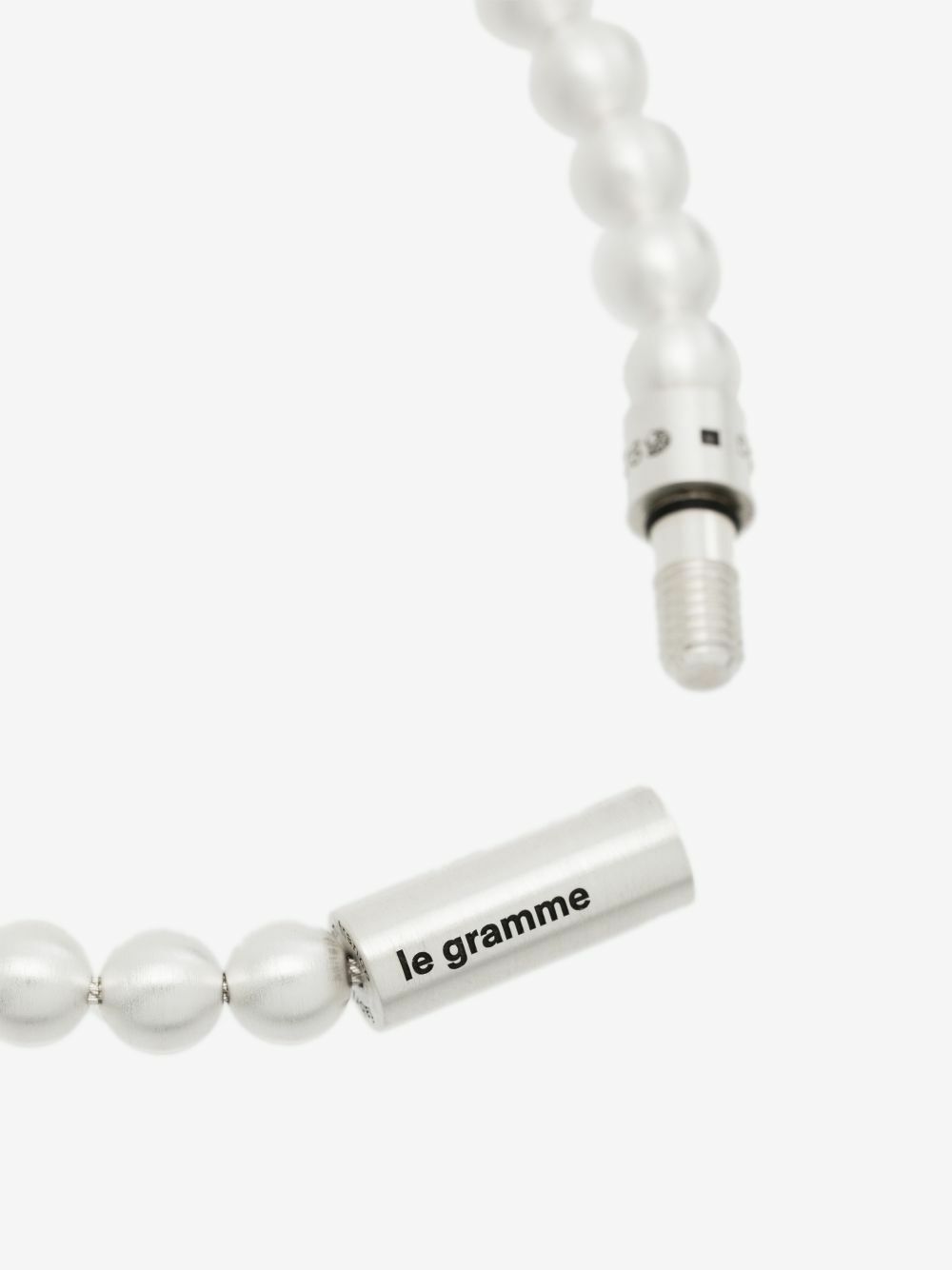 Le Gramme Le 25g Beaded Bracelet