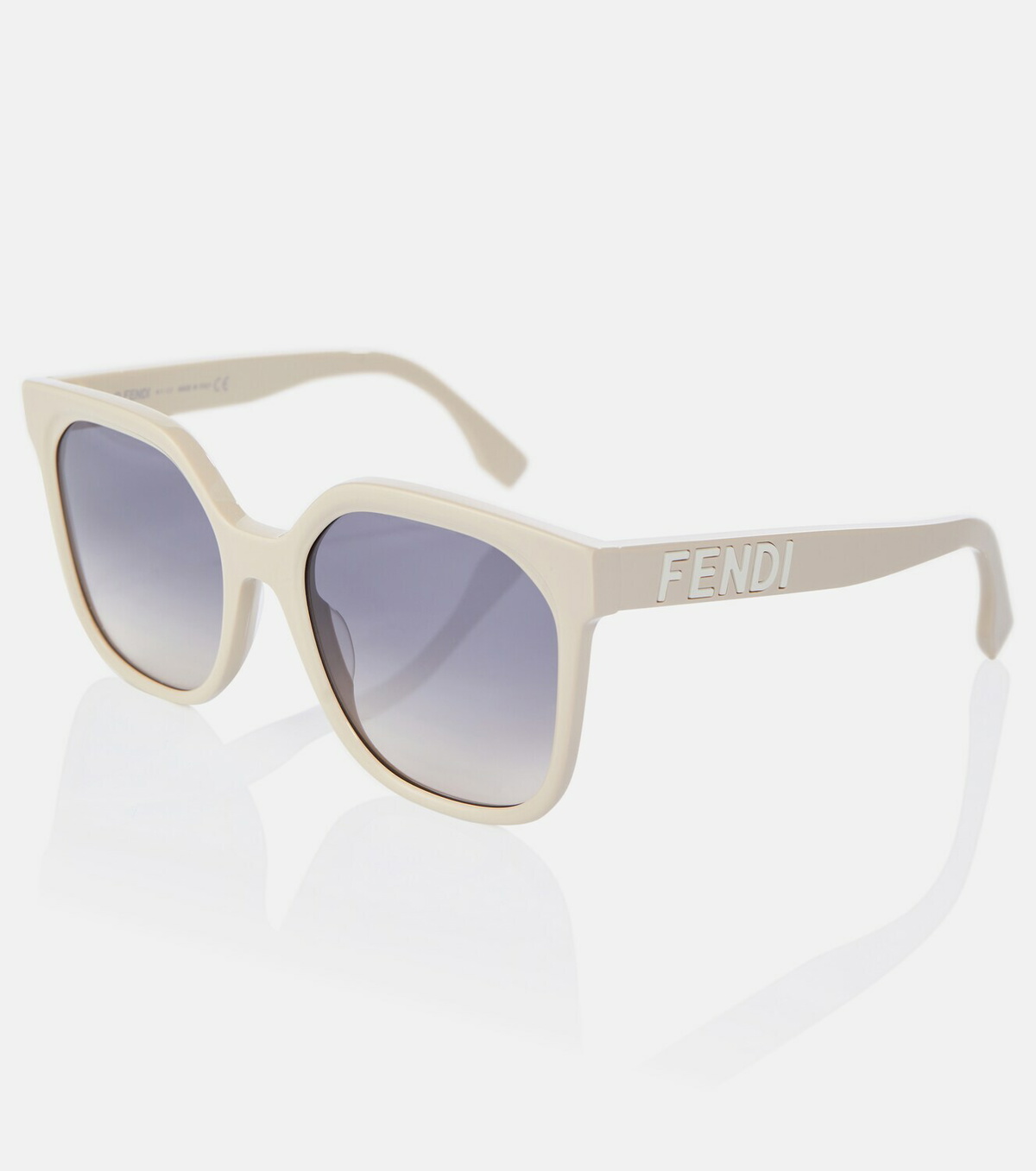 Fendi Lettering square sunglasses Fendi